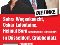 Wahlkampfveranstaltung